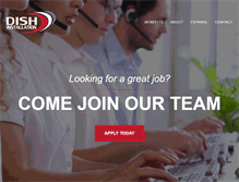 Tablet Screenshot of dishinstallation.net